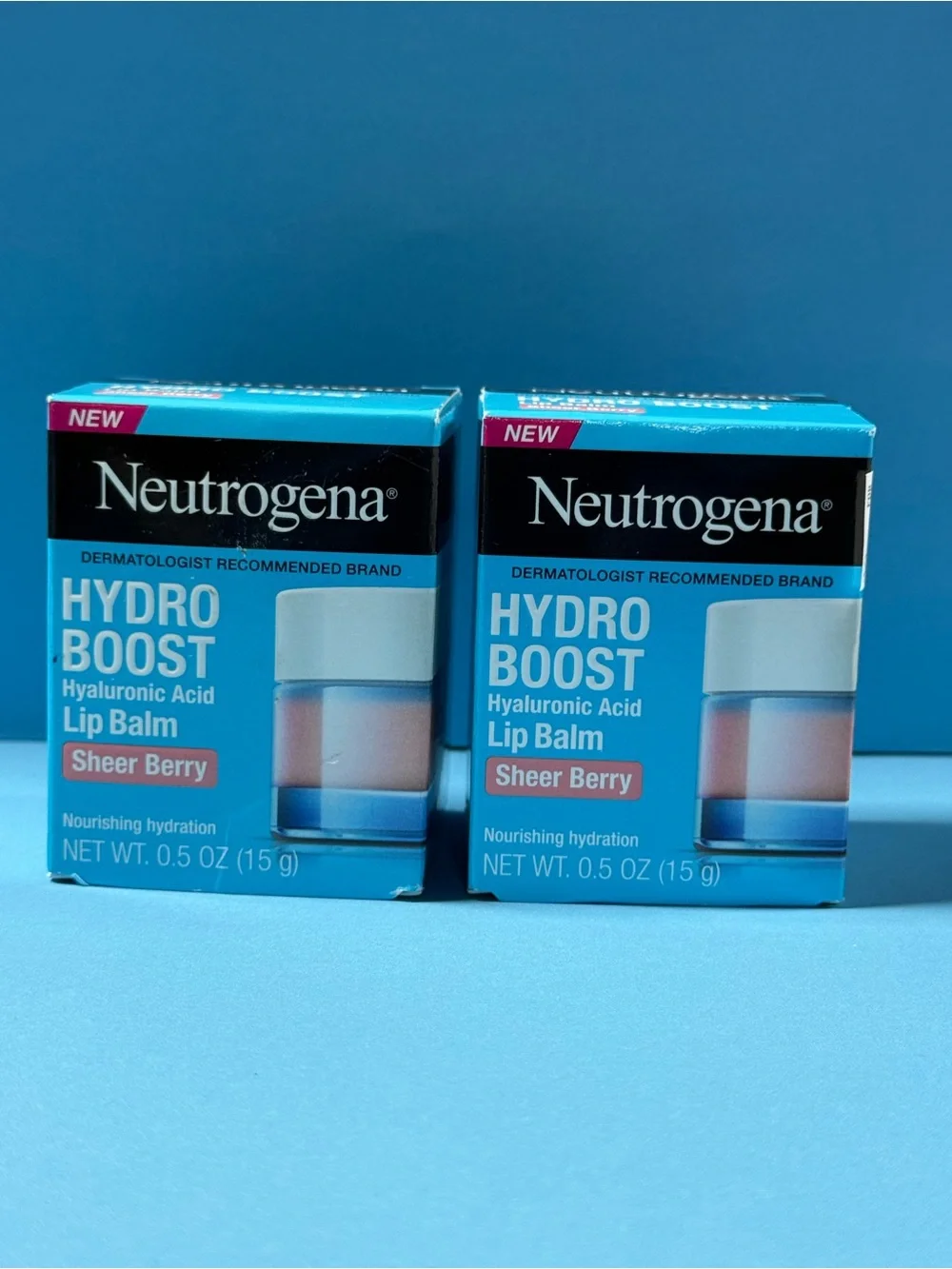 Neutrogena Hydro Boost Lip Balm - Blue and White Packaging